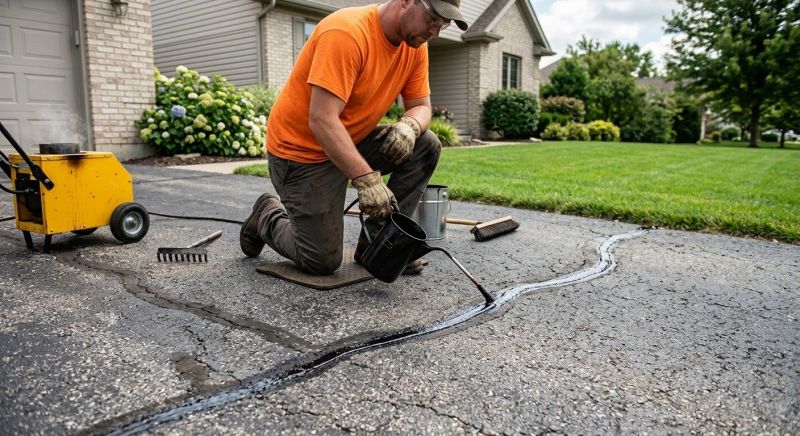 Asphalt Cracks Repair in Savannah, GA