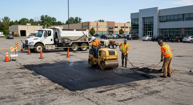 Commercial Asphalt Repair in San Diego, CA