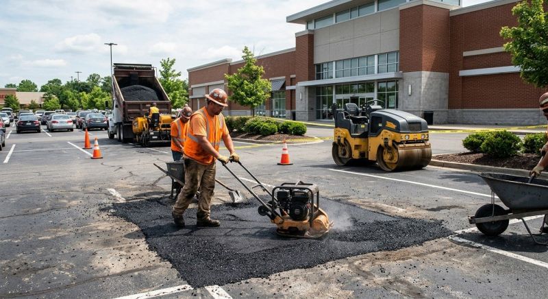 Commercial Pothole Repair in Bluffton, SC