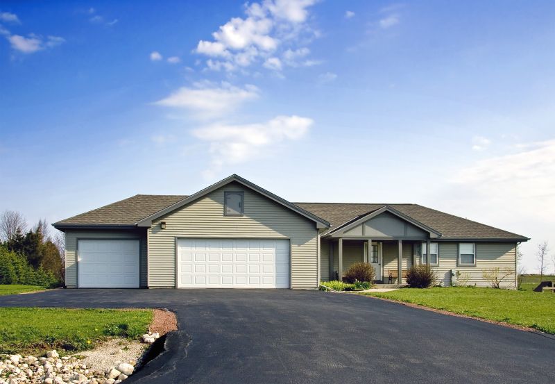 Blacktop Driveway in Use